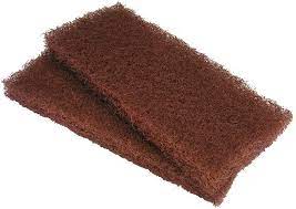 SHURHOLD scrubber pad brown (coarse)