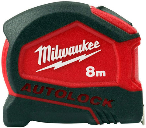 Milwaukee - Auto-lock tape measure 8m (Width 25mm) (Metric Only) ZT1288011P